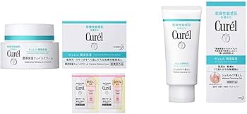 Éclat Chutune フェイスクリーム 3個セット Amazon | キュレル 【セット買い】 潤浸保湿フェイスクリーム 40g +